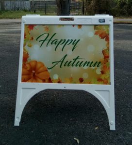 Fall Signage Needs: Happy Autum